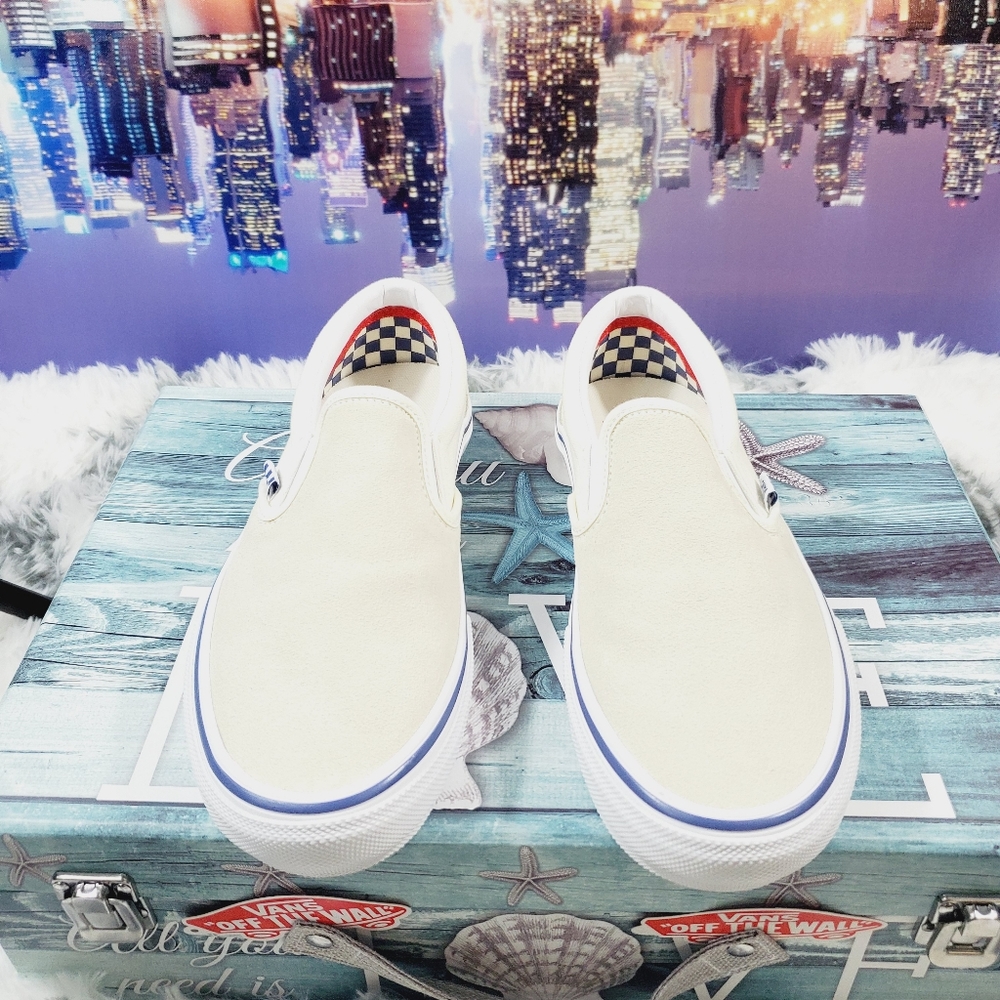 Vans Off White Skate Slip on - Picture 11 of 12